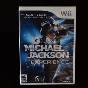 Brand New In Package Michael Jackson WII Game